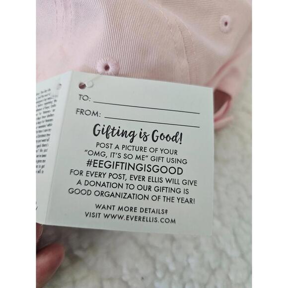 BNWT Women's New Ever Ellis Hat Cap Canines & Veterans USA Flag Paws Strap Back - Picture 11 of 11